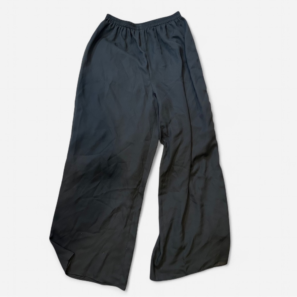 Vintage Another Thyme Black Wide Leg Elastic Waist Pants